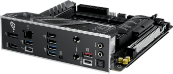 Материнская плата Asus ROG STRIX B860-I GAMING WIFI Soc-1851 Intel B860 2xDDR5 mini-ITX AC`97 8ch(7.1) 2.5Gg RAID+HDMI+DP - купить недорого с доставкой в интернет-магазине