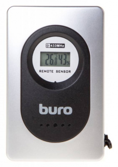 Погодная станция Buro H127G серебристый/черный - купить недорого с доставкой в интернет-магазине