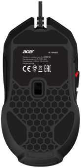 Мышь Acer OMW160 черный оптическая (6400dpi) USB (8but) - купить недорого с доставкой в интернет-магазине