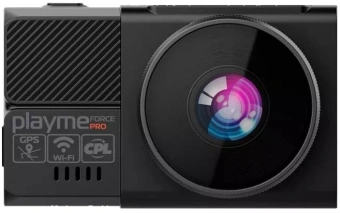 Видеорегистратор Playme Force pro черный 2560x1296 1296p 140гр. GPS MSTAR 8339 - купить недорого с доставкой в интернет-магазине