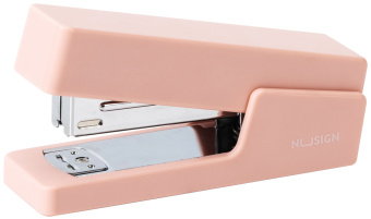 Степлер Deli NS084-RD Nusign 24/6 26/6 (20листов) красный 100скоб коробка - купить недорого с доставкой в интернет-магазине