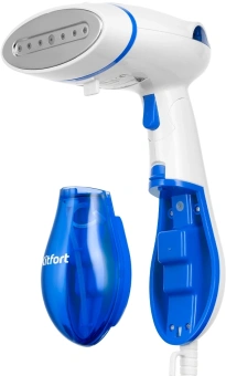 Отпариватель ручной Kitfort КТ-9191-3 1300Вт белый/синий - купить недорого с доставкой в интернет-магазине