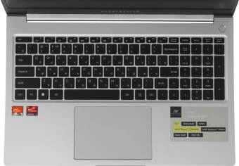 Ноутбук Machcreator Genesis R17 Ryzen 5 7640HS 16Gb SSD1Tb AMD Radeon 760M 17.3" IPS QHD (2560x1600) без ОС silver WiFi BT Cam 8612mAh (JJ00G400HRU) - купить недорого с доставкой в интернет-магазине