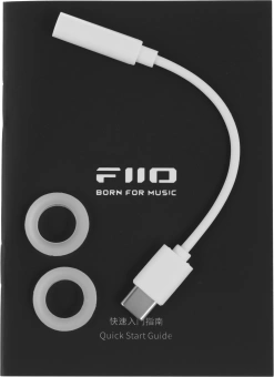 Наушники вкладыши Fiio FF1 black 1.2м черный проводные в ушной раковине (80003354) - купить недорого с доставкой в интернет-магазине