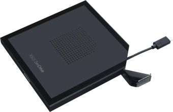 Привод DVD-RW Asus SDRW-08V1M-U/BLK/G/AS черный USB Type-C ultra slim M-Disk внешний RTL - купить недорого с доставкой в интернет-магазине