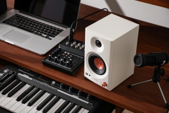 Колонки Edifier MR3 2.0 белый 36Вт BT - купить недорого с доставкой в интернет-магазине