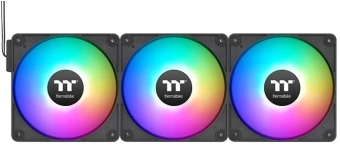 Вентилятор для корпуса Thermaltake CT120 EX Sync Reverse ARGB 120х120x25 черный 4-pin 31.2дБ (упак.:3шт) (CL-F192-PL12SW-A) Ret - купить недорого с доставкой в интернет-магазине