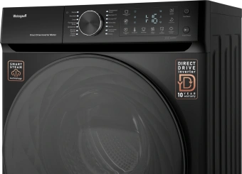 Стиральная машина Weissgauff WM 59411 Direct Drive Inverter Steam Matt Black класс: A+++ загр.фронтальная макс.:11кг черный инвертор - купить недорого с доставкой в интернет-магазине