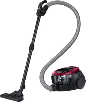Пылесос Samsung VC18M31A0HP/EV 1800Вт бордовый/черный - купить недорого с доставкой в интернет-магазине