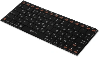 Клавиатура Оклик 840S черный USB беспроводная BT slim (754787) - купить недорого с доставкой в интернет-магазине