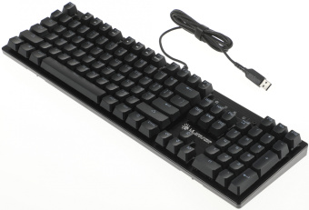 Клавиатура A4Tech Bloody B820R механическая черный USB for gamer LED (B820R BLACK (RED SWITCH)) - купить недорого с доставкой в интернет-магазине