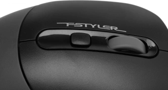 Мышь A4Tech Fstyler FM10ST серый/черный оптическая 1600dpi silent USB для ноутбука 3but (FM10ST GREY) - купить недорого с доставкой в интернет-магазине