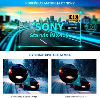 Видеорегистратор с радар-детектором TrendVision Hybrid Signature Real 4K GPS ГЛОНАСС черный - купить недорого с доставкой в интернет-магазине