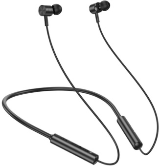 Гарнитура внутриканальные Hoco ES69 черный беспроводные bluetooth шейный обод - купить недорого с доставкой в интернет-магазине