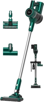 Пылесос Haier HVC400HE 400Вт зеленый - купить недорого с доставкой в интернет-магазине