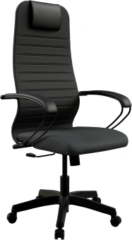 Кресло Метта SU-B-10 черный сиденье черный сетка с подголов. крестов. металл хром - купить недорого с доставкой в интернет-магазине