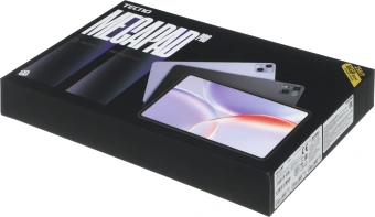 Планшет Tecno MegaPad Pro T1201 G100 (2.2) 8C RAM8Gb ROM256Gb 12" IPS 2000x1200 4G Android 15 фиолетовый 13Mpix 5Mpix BT WiFi microSD 512Gb GPRS EDGE 10000mAh 8hr - купить недорого с доставкой в интернет-магазине
