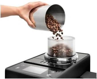 Кофемашина Delonghi Rivelia EXAM440.35. B 1450Вт черный - купить недорого с доставкой в интернет-магазине