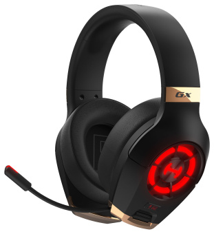 Наушники с микрофоном Edifier GX черный 2м мониторные USB оголовье - купить недорого с доставкой в интернет-магазине