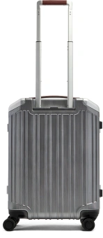 Чемодан Piquadro PQ-LM PQLM (BV7282PQLM/NCU) 40x55x20см 31л. 3.84кг. поликарбонат/натур.кожа темно-серый - купить недорого с доставкой в интернет-магазине