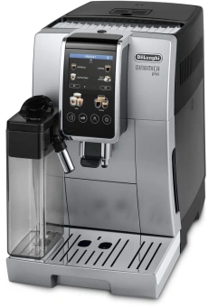 Кофемашина Delonghi Dinamica Plus ECAM380.85.SB 1450Вт серебристый/черный - купить недорого с доставкой в интернет-магазине