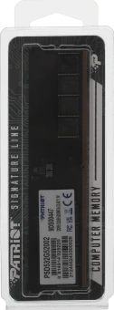 Память DDR5 32GB 5200MHz Patriot PSD532G52002 Signature RTL PC5-41600 CL42 DIMM 288-pin 1.1В single rank Ret - купить недорого с доставкой в интернет-магазине