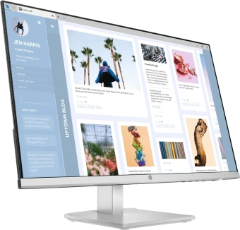 Монитор HP 23.8" Series 5 524sh серебристый/черный IPS LED 16:9 HDMI матовая HAS Piv 300cd 178гр/178гр 1920x1080 VGA FHD 2.5кг - купить недорого с доставкой в интернет-магазине