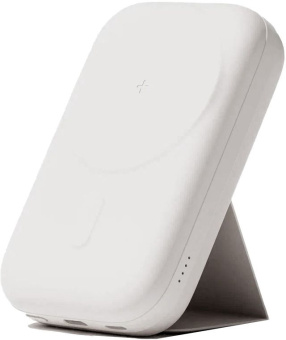 Мобильный аккумулятор Solove Mi W13 10000mAh QC3.0/PD3.0 20W 3A USB-C беспров.зар. белый (W13 WHITE RUS) - купить недорого с доставкой в интернет-магазине