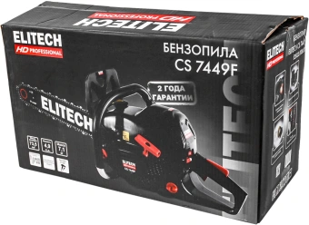 Бензопила Elitech HD Professional CS 7449F 3600Вт 4.9л.с. дл.шины:20" (50cm) (E1611.008.00) - купить недорого с доставкой в интернет-магазине