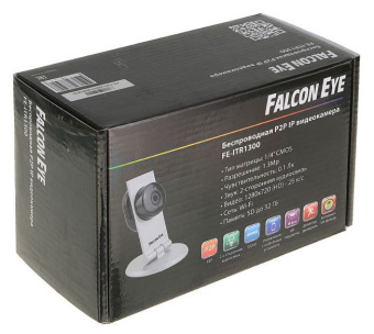 Камера видеонаблюдения IP Falcon Eye FE-ITR1300 3.6-3.6мм цв. корп.:белый - купить недорого с доставкой в интернет-магазине