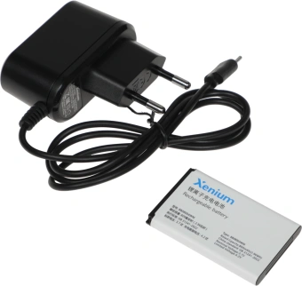 Мобильный телефон Xenium X160 черный моноблок 2Sim 1.77" 128x160 Nucleus GSM900/1800 MP3 FM - купить недорого с доставкой в интернет-магазине