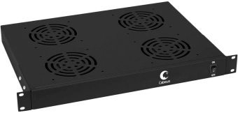 Модуль вентиляторный Cabeus (JG03-BK) 4 вент. черный - купить недорого с доставкой в интернет-магазине