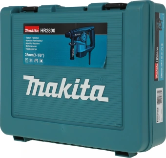 Перфоратор Makita HR2800 патрон:SDS-plus уд.:2.9Дж 800Вт (кейс в комплекте) - купить недорого с доставкой в интернет-магазине