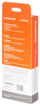 Кабель SunWind USB (m)-USB Type-C (m) 1м черный блистер - купить недорого с доставкой в интернет-магазине