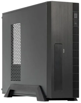Корпус Chieftec UE-02B-OP черный без БП mATX 2x80mm 2xUSB3.0 audio bott PSU - купить недорого с доставкой в интернет-магазине
