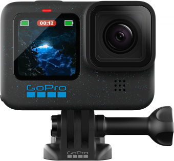 Экшн-камера GoPro HERO12 Hero12 1xCMOS 27Mpix черный - купить недорого с доставкой в интернет-магазине