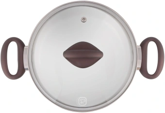 Кастрюля Rondell Tierno RDS-1591 2л. d=18см (с крышкой) стальной - купить недорого с доставкой в интернет-магазине