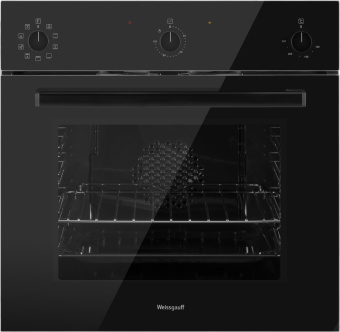 Духовой шкаф Электрический Weissgauff EOV 206 SB Black Edition черный - купить недорого с доставкой в интернет-магазине