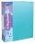 Папка панорама на 4-х кольцах Бюрократ Pastel PAST0740/4RBLUE A4 пластик 0.7мм кор.40мм торц.карм с бум. встав голубой - купить недорого с доставкой в интернет-магазине