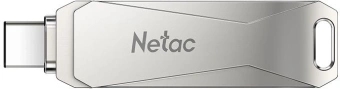 Флеш Диск Netac 64GB U782C NT03U782C-064G-30PN USB3.0 серый - купить недорого с доставкой в интернет-магазине