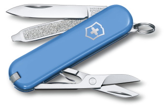 Нож перочинный Victorinox Classic SD Summer Rain (0.6223.28G) 58мм 7функц. подар.коробка - купить недорого с доставкой в интернет-магазине