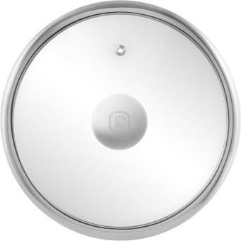 Крышка Rondell Modern RDA-1740 d=28см крыш.прозрачный руч.стальная - купить недорого с доставкой в интернет-магазине