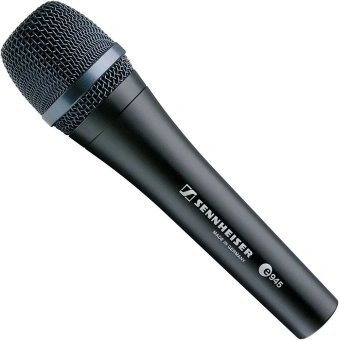 Микрофон проводной Sennheiser E 945 черный - купить недорого с доставкой в интернет-магазине