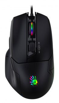 Мышь A4Tech Bloody W70 Max черный оптическая 10000dpi USB 10but (W70 MAX (STONE BLACK)) - купить недорого с доставкой в интернет-магазине