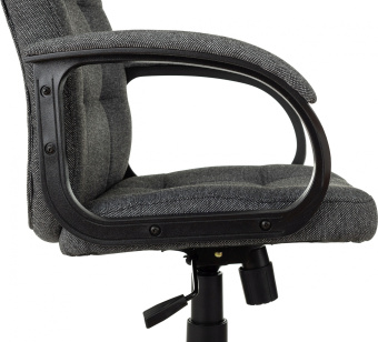 Кресло руководителя Бюрократ CH 002 Fabric серый 3C1 крестов. пластик - купить недорого с доставкой в интернет-магазине