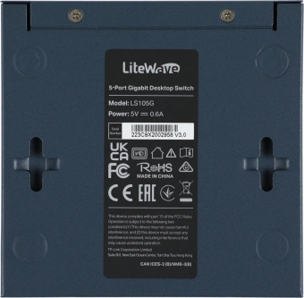Коммутатор TP-Link LS105G (L2) 5x1Гбит/с неуправляемый - купить недорого с доставкой в интернет-магазине