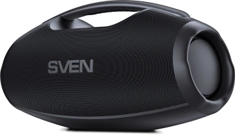 Колонка порт. Sven АС PS-990 черный 180W 2.0 BT/3.5Jack 5200mAh (без.бат) (SV-022891) - купить недорого с доставкой в интернет-магазине