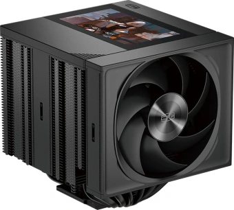 Устройство охлаждения(кулер) PcCooler RZ820 Display BK нет подсветки Soc-AM5/AM4/1200/1700/1851 черный 4-pin 15-27.1dB Al+Cu LCD 300W 1860gr Ret (RZ820-BKNWNY-GL) - купить недорого с доставкой в интернет-магазине