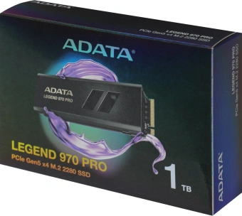 Накопитель SSD A-Data PCIe 5.0 x4 1000GB SLEG-970P-1TCI Legend 970 Pro M.2 2280 - купить недорого с доставкой в интернет-магазине