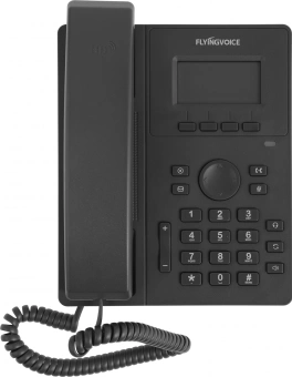 Телефон IP Flyingvoice P10P черный - купить недорого с доставкой в интернет-магазине